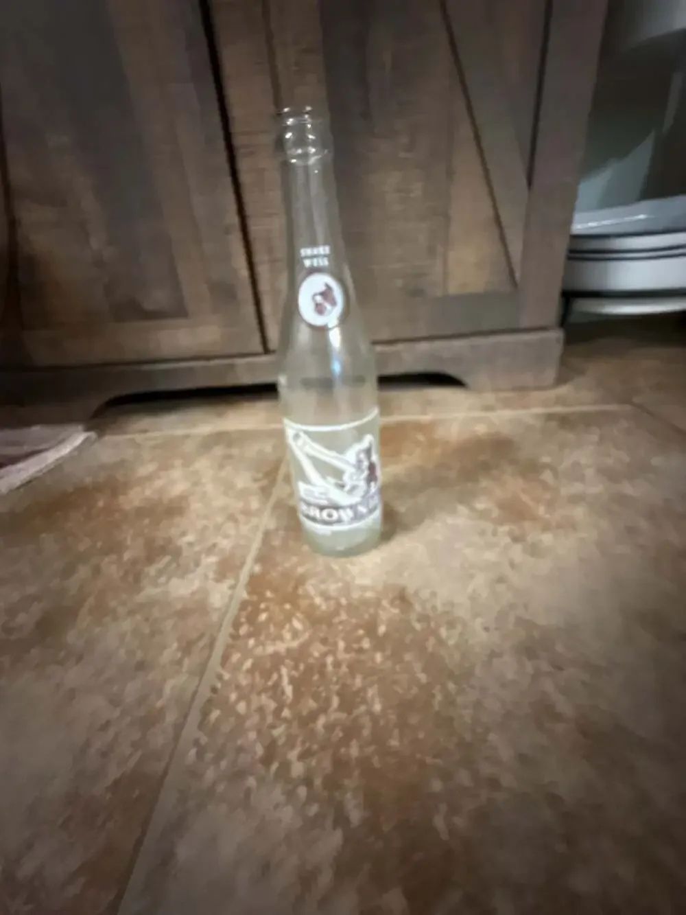Vintage Brownie Beverages 10 Oz Glass Soda Bottle, Doraville, GA